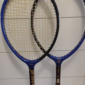 TWO Prince Mono Tennis Rackets-Hard to Find
